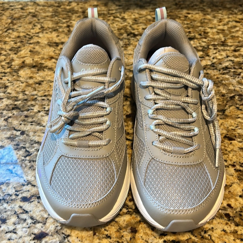 RYKA Grey Standout Sneakers Shoes Women’s Size 8.5 Wide-Brand New - Picture 4 of 10